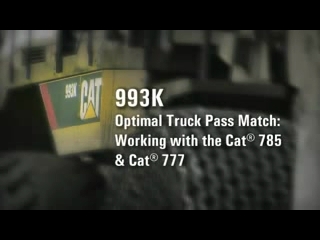 < BEFORE: CAT 993K Wheel Loader - Optimal Truck Pass Match - Customer Testimonial
